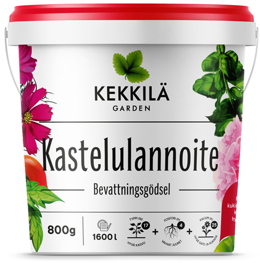 Kekkilän Kastelulannoite 0,8 kg