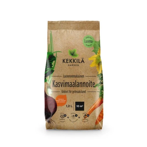 Kasvimaalannoite luonnonmukainen 1,2 l