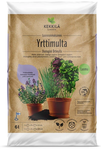 Luonnonmukainen Yrttimulta 4 l