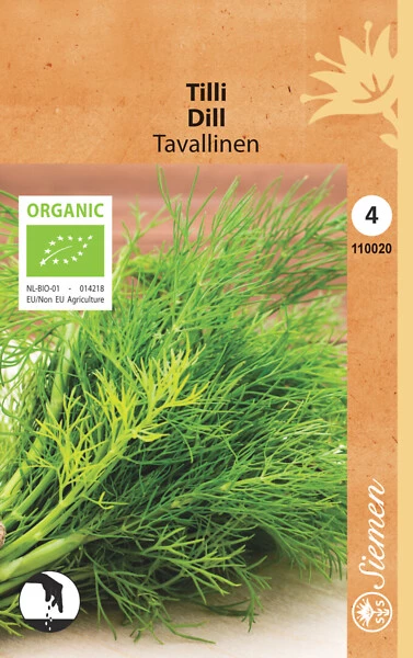 Luomu tilli Tavallinen