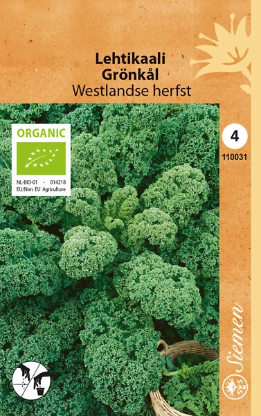 Luomu lehtikaali Westlandse Herfst