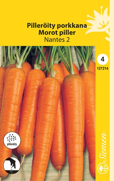 Porkkana Nantes 2 pilleröity
