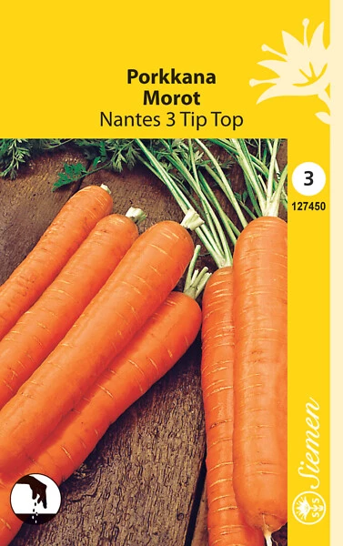 Porkkana Nantes 3 Tip Top