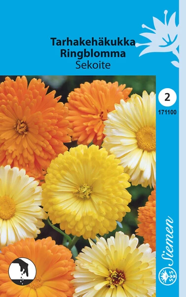 Tarhakehäkukka värisekoite