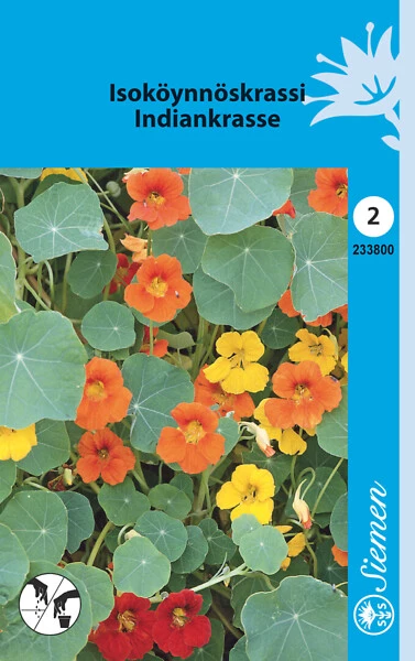 Isoköynnöskrassi värisekoite