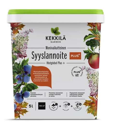 Kekkilän Syyslannoite Plus 5 l 